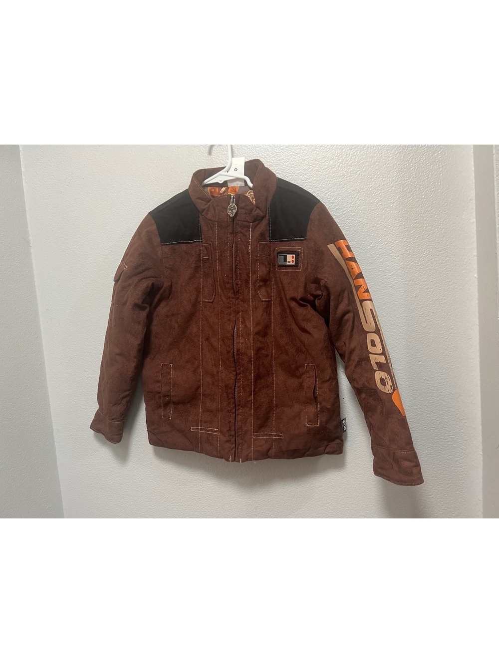 Disney Star Wars Han Solo zip up jacket size 7/8